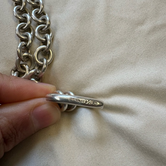 Open Heart Clasp Necklace - Picture 2 of 4